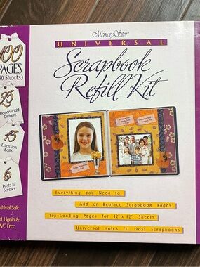 Universal Scrapbook Refill Kit - by Memory Stor
